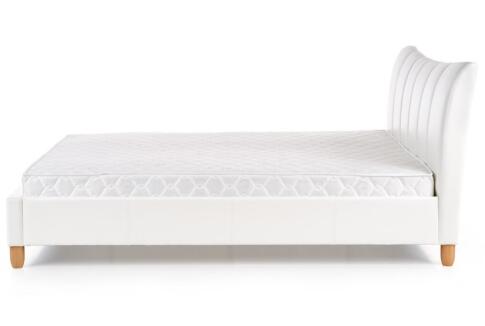 Кровать HALMAR SANDY белый/бук, 160/200