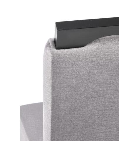 Стул HALMAR CLARION 2 Monolith 85 серый/черный