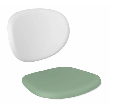 Сидение и спинка Sheffilton SHT-SB180/ST180 белый/нежно-мятный