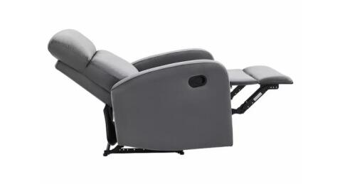 Кресло SIGNAL MARS Velvet Bluvel 14 раскладное, серый