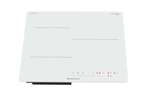 Варочная панель индукционная с инвертором  MEFERI MIH453WH COMFORT