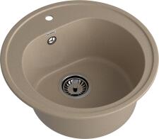 Кухонная мойка GRANFEST RONDO R-510 песочный