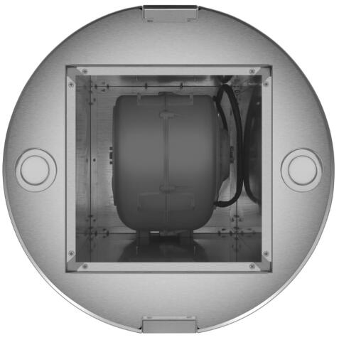 Вытяжка кухонная MEFERI TUBE40IX ISLA COMFORT PLUS