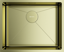 Кухонная мойка из нержавейки Omoikiri Taki 54-U/IF-LG светлое золото