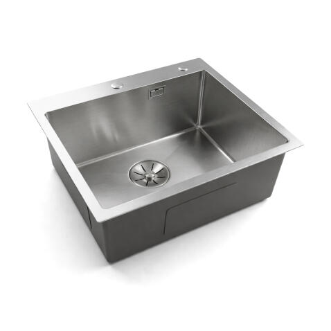 Кухонная мойка из нержавейки BLANTEK VS-5650S Brushed