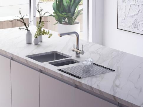 Кухонная мойка из нержавейки Omoikiri Tadzava 22-U/I-IN нержавеющая сталь