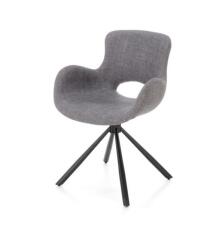 Стул HALMAR K475 серый/черный