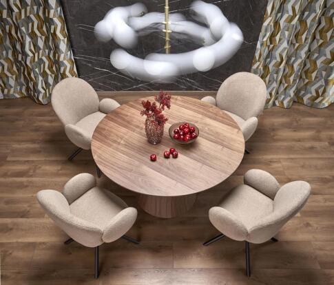 Стол обеденный HALMAR HENDERSON ореховый 136