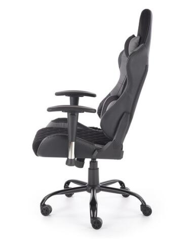 Кресло компьютерное HALMAR DRAKE черный/серый