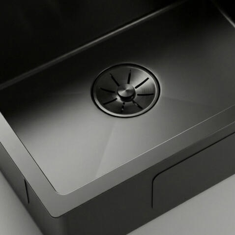 Кухонная мойка из нержавейки BLANTEK VS-5650B Nano black