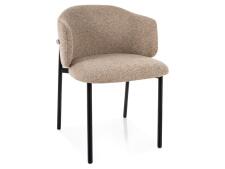 Стул SIGNAL OSAKA t.253 бежевый/черный