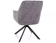 Стул SIGNAL NOTTI Leo 07 серый/черный, поворотный