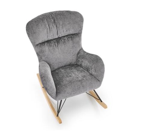 Кресло-качалка HALMAR CASTRO серый