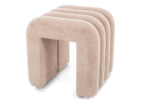 Пуф SIGNAL TICA темно-бежевый