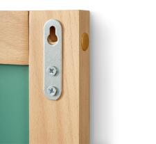 Зеркало с полкой Sheffilton Альберо SHT-М2 артикул 3P-03 прозрачный лак