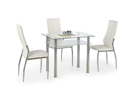 Стул HALMAR K209 белый/хром