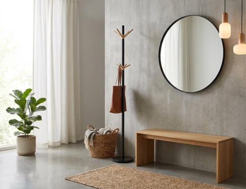 Вешалка SIGNAL UNO черный/бук