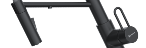 Смеситель для кухни Omoikiri Mikawa 2 Plus SB GB графит