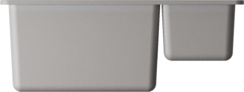 Кухонная мойка Omoikiri Kata 55-2-U-GR Artgranit/leningrad grey