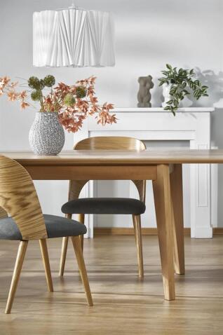 Стол обеденный HALMAR EDMONDO дуб 160-240/90