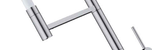 Смеситель для кухни Omoikiri Kanto 2 Plus-SB-C-WH латунь/хром/белый