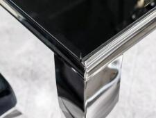 Стол обеденный SIGNAL PRINCE черный/хром 180/90