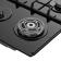Варочная панель газовая MEFERI MGH604BK GLASS POWER