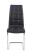 Стул HALMAR K147 черный/хром