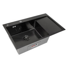 Мойка ARFEKA ECO AR 780*500 L BLACK PVD NANO