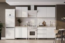 Кухонный гарнитур NN Мебель "Денвер" (2,0м) Серия 2 SAFE Белый/Дуб Сонома