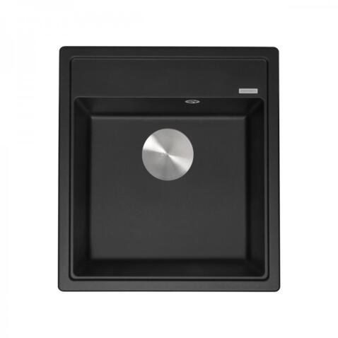 Мойка ZORG Rock 46 PREMIUM black metallic