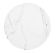 Стол журнальный HALMAR MADISON белый мрамор/золотой, 60/45