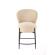 Стул барный HALMAR H126 бежевый/черный