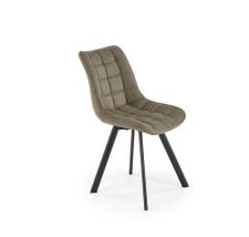 Стул HALMAR K549 оливковый/черный