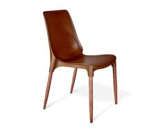 Стул Sheffilton SHT-S75-1 артикул СТ-105 коричневый/темный орех Стул Sheffilton SHT-S75-1 артикул СТ-105 коричневый/темный орех