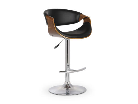 Стул барный HALMAR H100 орех/черный