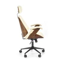 Кресло компьютерное HALMAR IGNAZIO ореховый/кремовый