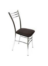 Стул ВВР Трио шоколад крокодил/хром, экокожа