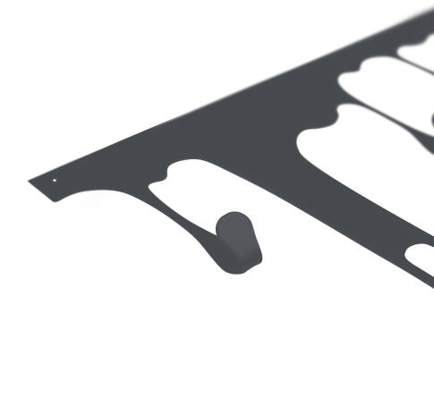 Вешалка Sheffilton SHT-WH34-S графит муар