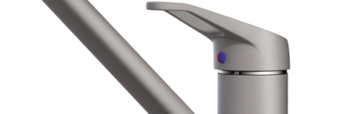 Смеситель для кухни Omoikiri Kado-GR leningrad grey