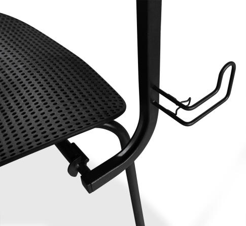 Стул Sheffilton SHT-S85М-RD-2 черный/черный муар (с пюпитром)