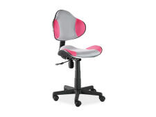 Кресло компьютерное SIGNAL Q-G2 розовый/серый