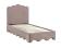Кровать HALMAR ORSO бежевый, 90/200