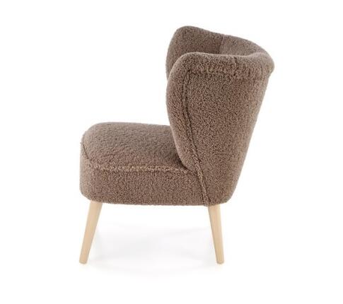 Кресло HALMAR MOCCA темно-коричневый