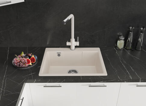 Кухонная мойка GRANFEST URBAN UR-658 белый