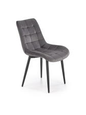 Стул HALMAR K580 серый/черный