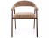Стул SIGNAL LAGOS D Raven 34 латте/орех