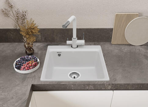 Кухонная мойка GRANFEST LEVEL LV-510 иней