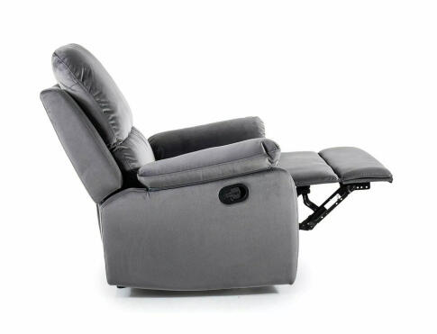 Кресло SIGNAL SPENCER 1 Velvet Bluvel 14 раскладное, серый