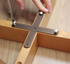 Основание для стола Sheffilton SHT-TU9 артикул TU9 темн. орех (+)